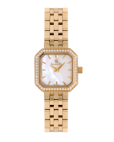 ساعة نسائية ماركة بنفيت ذهبي مينا صدفي موديل BNGPW...