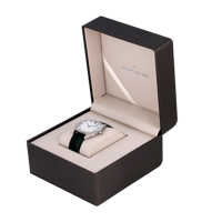 ساعة رجالية ماركة دايموند هيل فضي حزام أخضر موديل...