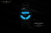 ساعة الحرمين الرجالية HA-6100FBB أسود الفخامة مقاس...