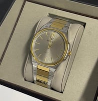 ساعة رجالي من ريفولي بلون ذهبي وفضي