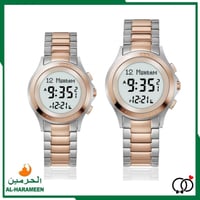 طقم ساعة الحرمين الفاخرة HA-6372 وHA-6371 رجالي -...
