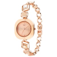 ساعة تيتان نسائي Titan Love All Rose Gold Dial Ros...