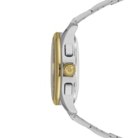 ساعة الفجر بريمير 360 النسائية ستيل فضي وذهبي