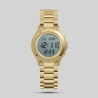 ساعة الفجر الحديث نسائي ستانلس ستيل مدور ذهبي صغير...