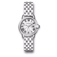 ساعة نسائية ماركة بلاك مون فضي مينا فضي