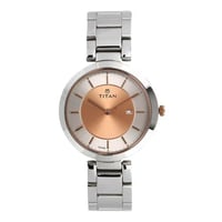 ساعة تيتان نسائي Titan Workwear Women’s Contempora...