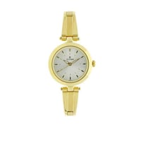 ساعة تيتان نسائي Champagne Dial Stainless Steel St...