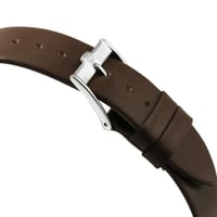 ساعة تيتان إيدج للرجال بمينا فضي وسوار من الفولاذ...