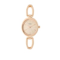 ساعة تيتان نسائي Rose Gold Dial Stainless Steel St...