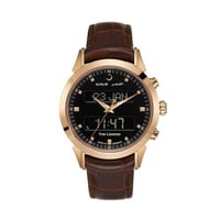 ساعة الفجر الفاخرة 360 جلد نحاسي