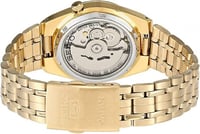 ساعة سيكو فايف اتوماتيك رجالي ذهبي SNK594J