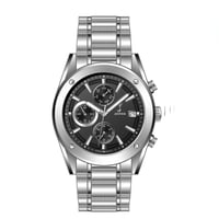 ساعه جوينر رجالي كرونو جراف استيل ازرق JO-14229