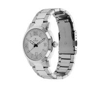 ساعة تيتان رجالي Silver Dial Stainless Steel Strap...