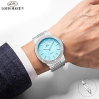 ساعة رجالي استيل من لويس مارتن