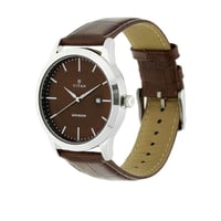 ساعة تيتان رجالي جلد Titan Analog Brown Dial Men's...
