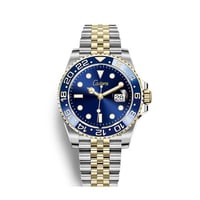 ساعة رجالية فخمة ماركة كاتيرا فضي ذهبي مينا ازرق