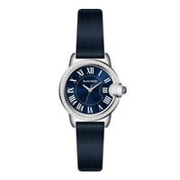 ساعة بلاك مون نسائي جلد موديل الكارتيه