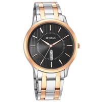 ساعة تيتان رجالي استيل Titan Gents Karishma Analog...