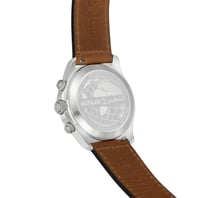 ساعة الفجر داينمك 360 جلد فضي