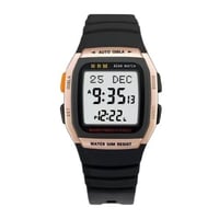 ساعة الحرمين الرياضية HA-6464 مقاس 39MM اطار ذهبي...