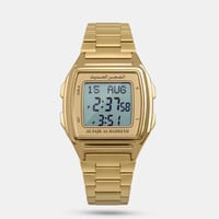 ساعة الفجر الحديث سنقل ذهبي موديل AL261G