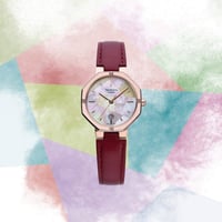 ساعة شين من كاسيو جلد SHE-4543CGL-4A