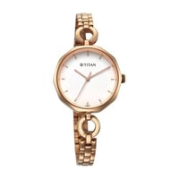 ساعة تيتان نسائي Titan Karishma White Dial Watch f...