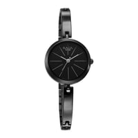 ساعة تيتان نسائي Titan Raga Viva Quartz Analog Bla...