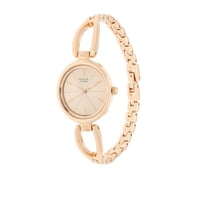 ساعة تيتان نسائي Rose Gold Dial Stainless Steel St...