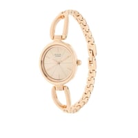 ساعة تيتان نسائي Rose Gold Dial Stainless Steel St...