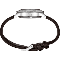 ساعة سيكو اتوماتيك جلد Seiko Presage 60s GMT stain...