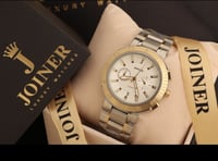 ساعة جوينر رجالي لونين بميناء ازرق JO-1414218