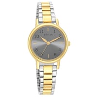 ساعة تيتان نسائي Titan Ladies Karishma Grey Dial M...