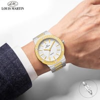 ساعة رجالي استيل من لويس مارتن