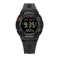 ساعة الحرمين الرياضية HA-6509 مقاس 44MM اسود مينا...