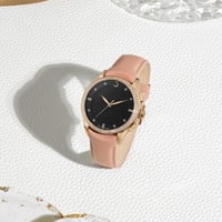 ساعة الفجر بريمير 360 النسائية جلد نحاسي