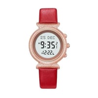 ساعة الحرمين الكريستالية الأنيقة HA-6351 نسائية