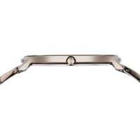 ساعة تيتان إيدج سليم للرجال بسوار من الفولاذ المقا...