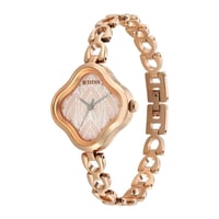 ساعة تيتان نسائي Titan Karishma Rose Gold Analog M...