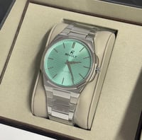 ساعة رجالي من ريفولي بلون فضي