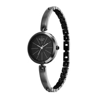 ساعة تيتان نسائي Titan Raga Viva Quartz Analog Bla...
