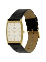 ساعة تيتان إيدج NS1044YL04 التناظرية للرجال