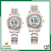 طقم ساعة الحرمين الفاخرة HA-6381 و HA-6382 رجالي -...