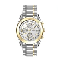 ساعه جوينر رجالي كرونو جراف استيل رمادي ذهبي JO-14...