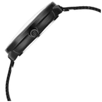 ساعة تيتان رجالي Titan Workwear Black Dial Black S...