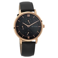 ساعة تيتان رجالي جلد Titan Watches for Women (T265...