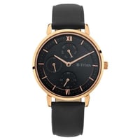 ساعة تيتان رجالي جلد Titan Watches for Women (T265...