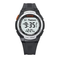 ساعة الحرمين الرياضية HA-6509 مقاس 44MM اسود اطار...