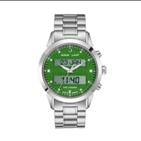 ساعة الفجر الفاخرة 360 ستيل فضي