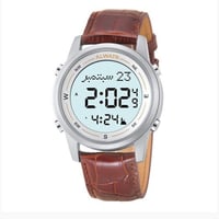 ساعة الوتر رقمي تيتانيوم ضد الخدش جلد طبيعي الضمان...